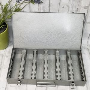 Vintage Brumberger Photo Slide Storage Case Box